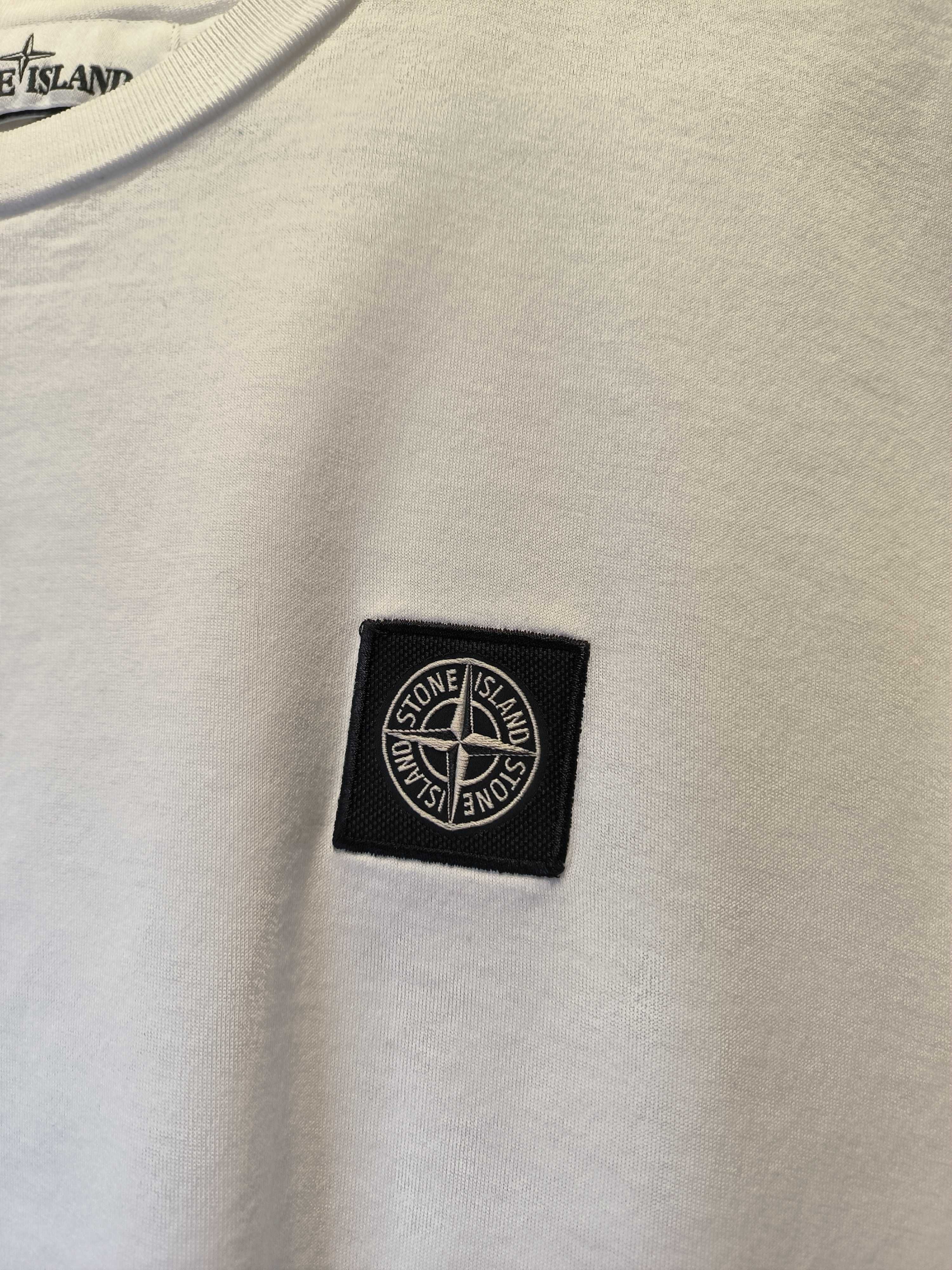Koszulka Stone Island T-Shirt Biała Logo