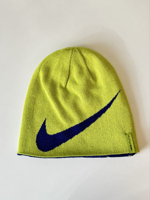 Dwustronna vintage czapka Nike Big Swoosh Y2K