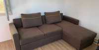 Narożnik rogówka sofa narożna z funkcją spania + poduszki - Dowóz