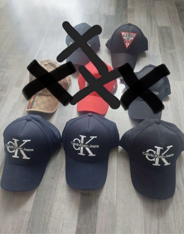 Czapka damska męska unisex CK Guess CK Calvin Klein