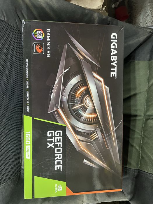 GTX 1660 super 6g Gigabayte Видеокарта. Идеальний стан.