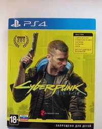 Cyberpunk 2077 диск PS4 PS5