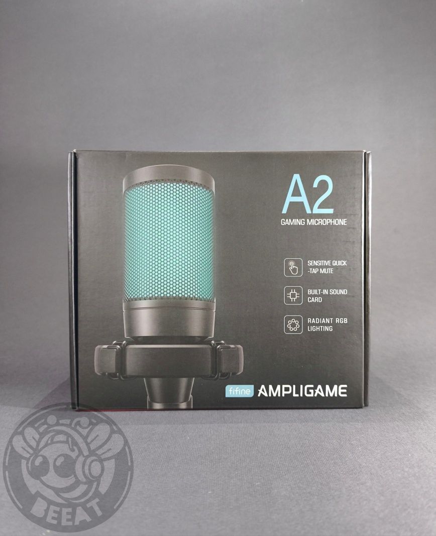 ‼️Fifine A2 Ampligame - конденсаторний USB мікрофон для ПК + Гарантія