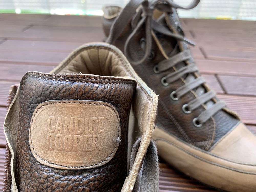 Candice Cooper r 38 oryginalne buty trampki wysokie skóra jak Converse