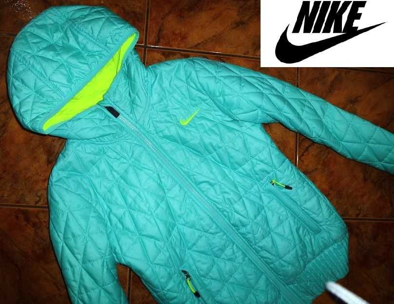 Nike just do it. kurtka ORYGINAŁ kaptur puchowa  r S 36 NOWOŚĆ