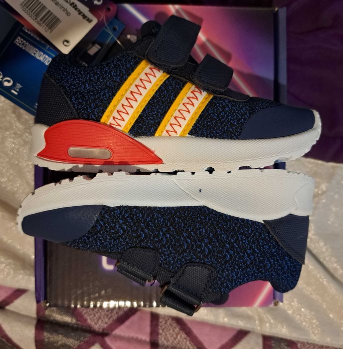 Sapatilha azul marinhos com luzes da beppi n.23