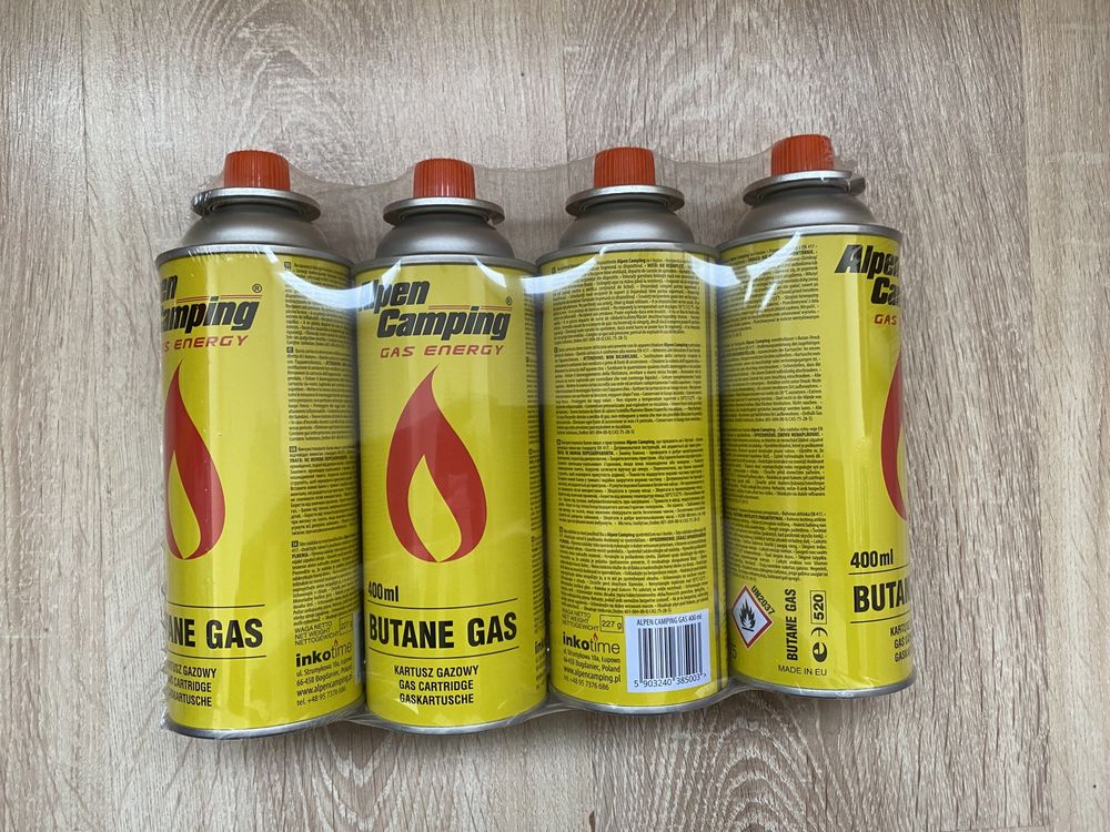 Газовий баллон 227 g Alpen Camping (Польша) 400 ml
