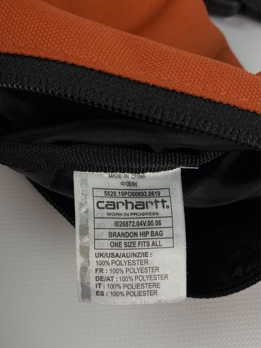 Сумка на пояс через плечо carhartt wip оригинал