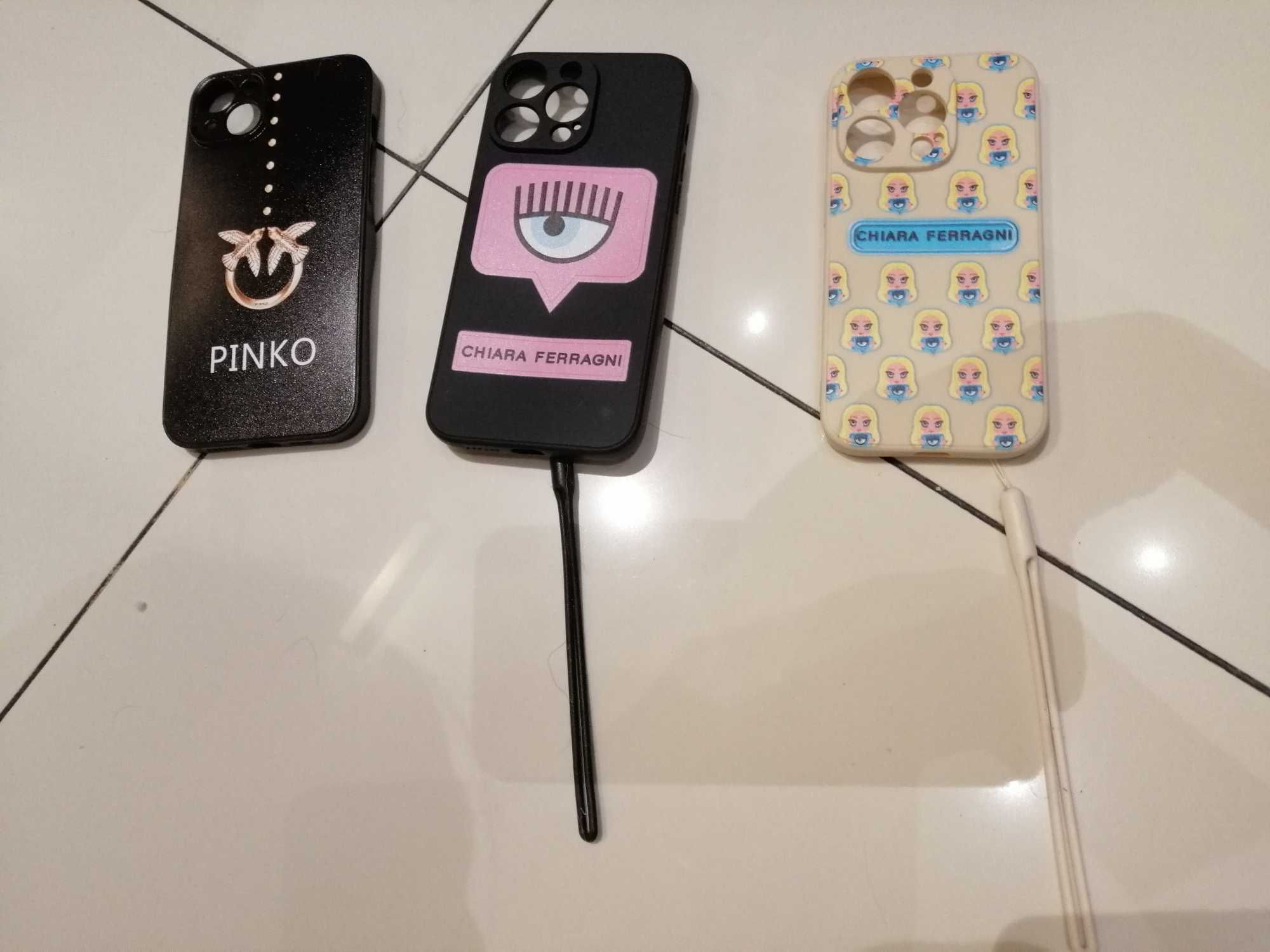 Etui na telefon iPhone pinko chiara ferragni