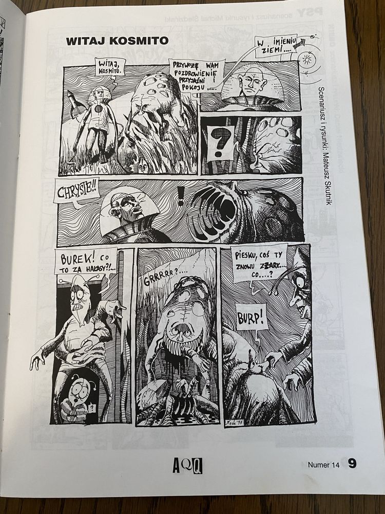Unikat! Magazyn komiksów AQQ 1997 nr 14 ( 2/1997 )
