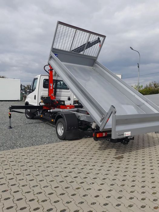 Iveco Daily 35c/50c  Iveco 35c/50c skrzynia zuraw hds Fassi Befard do szyb wywrotka kiper