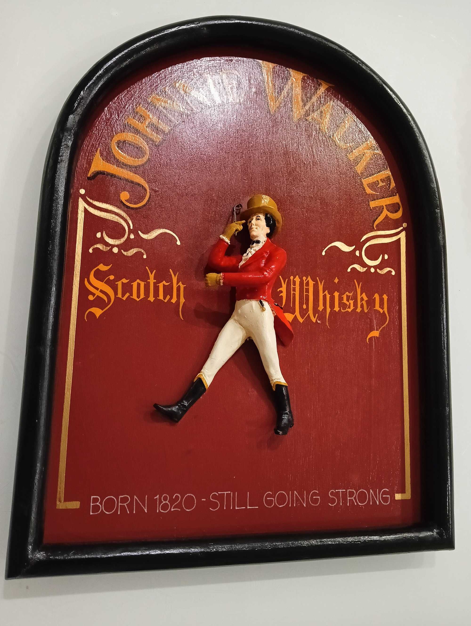 Johnnie Walker .Stary szyld.Pub.Bar.Whyski.
