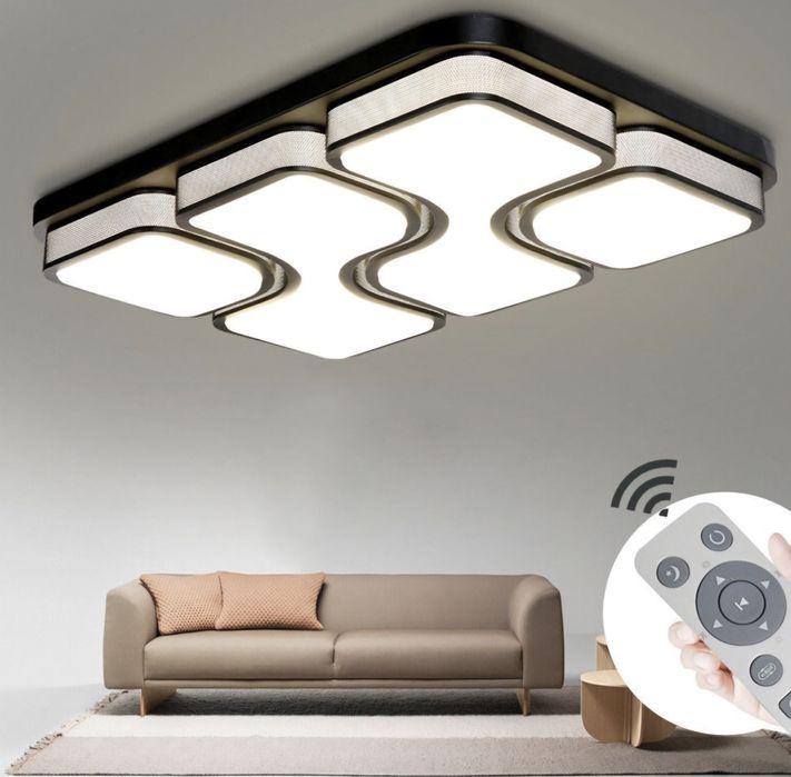 Lampa Led Plafon z Pilotem , Modern Design