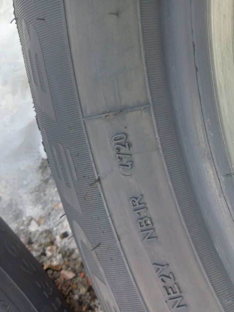 2x Opony Używane 225/65R17 Całoroczne Dębica