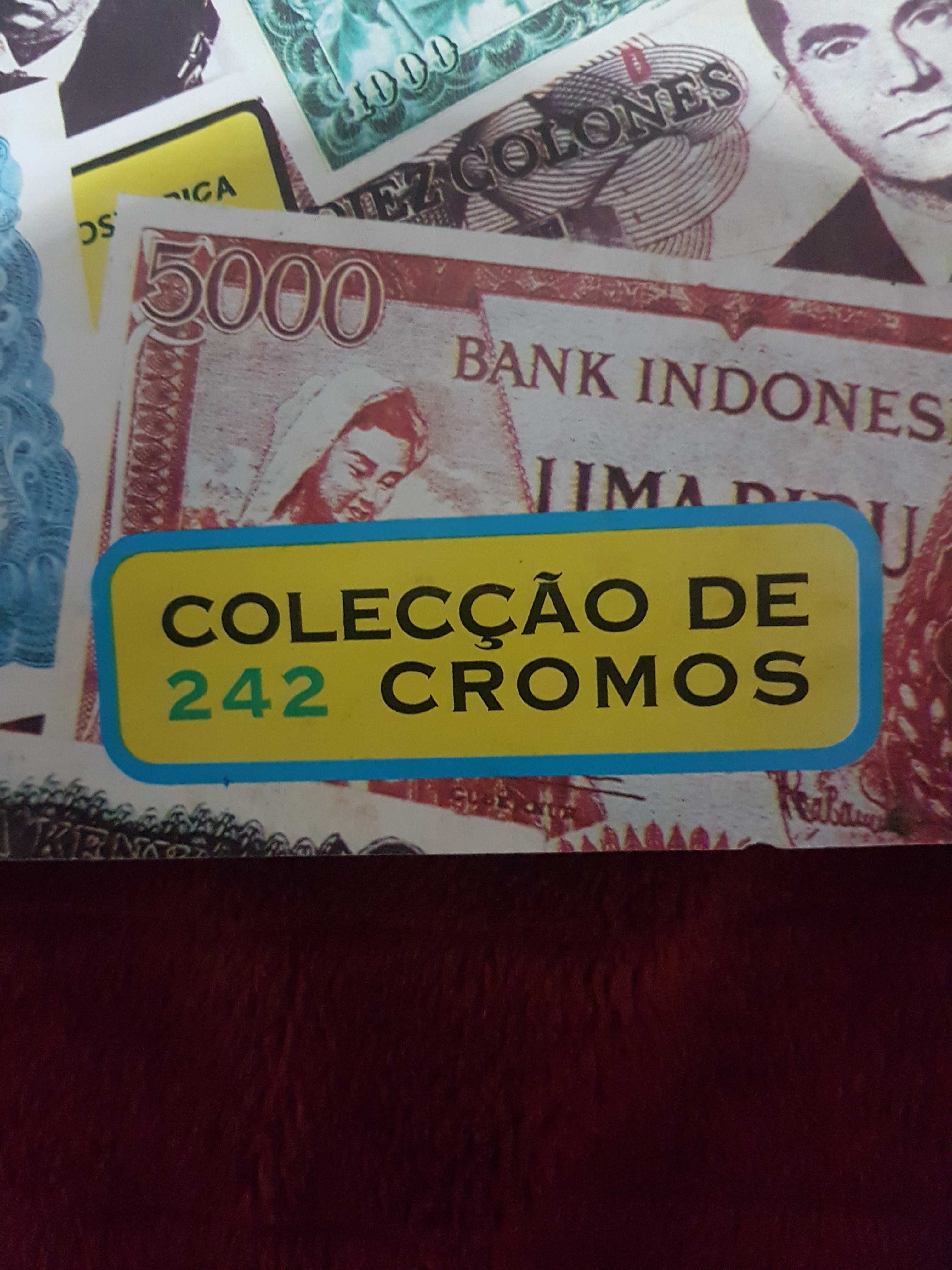 Caderneta Completa Notas de Banco de Todo o Mundo