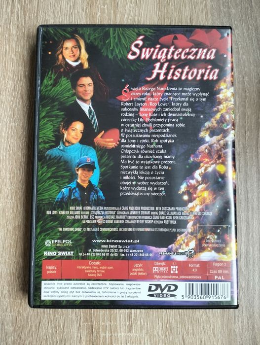 Płyta DVD Film Świąteczna historia