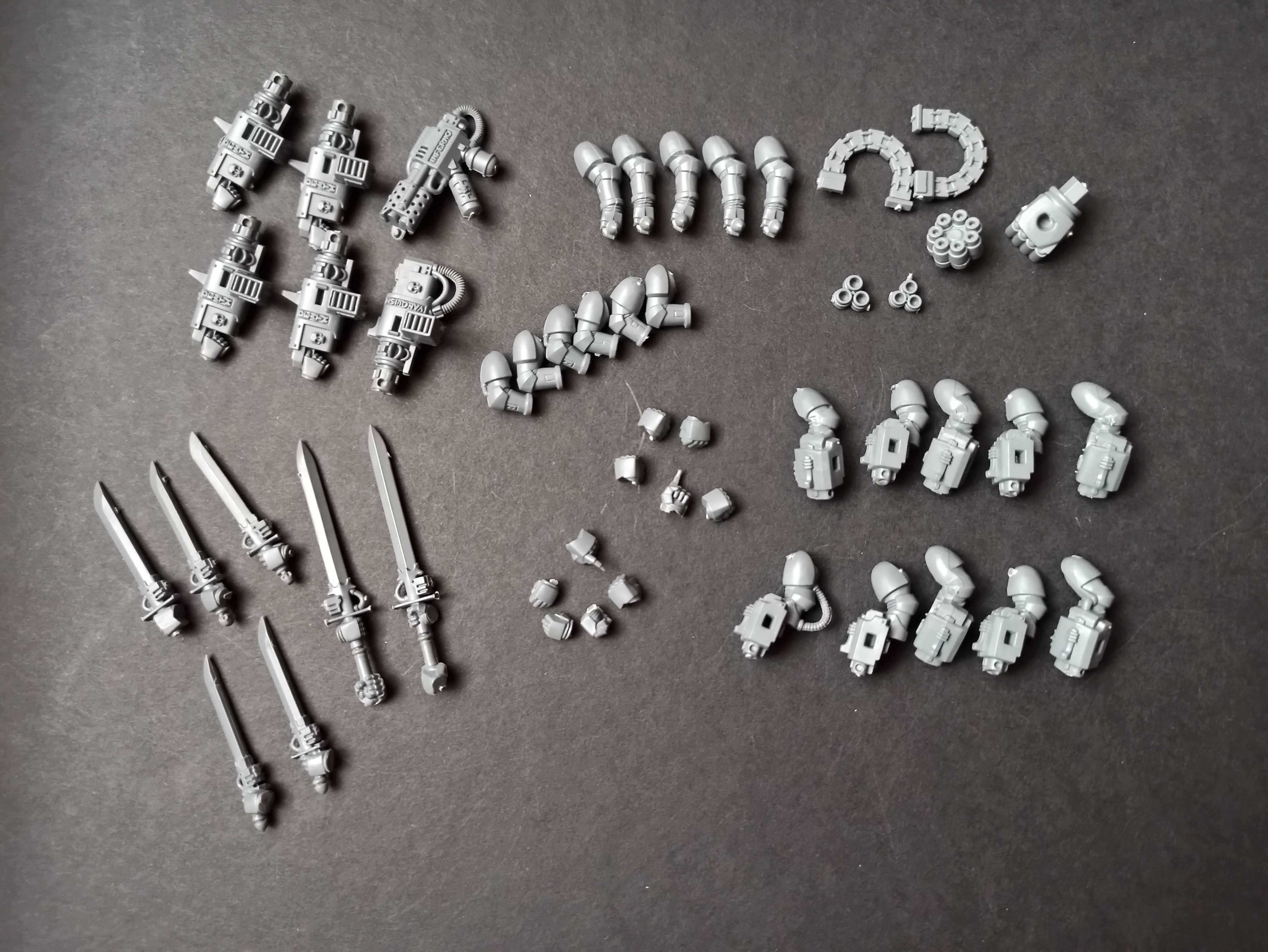 Warhammer 40k, space marine, grey knights bits