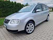 VW TOURAN 1.9 TDI 105KM 6-Bieg, Navi, Bluetooth, HAK, Tempomat, 227tys