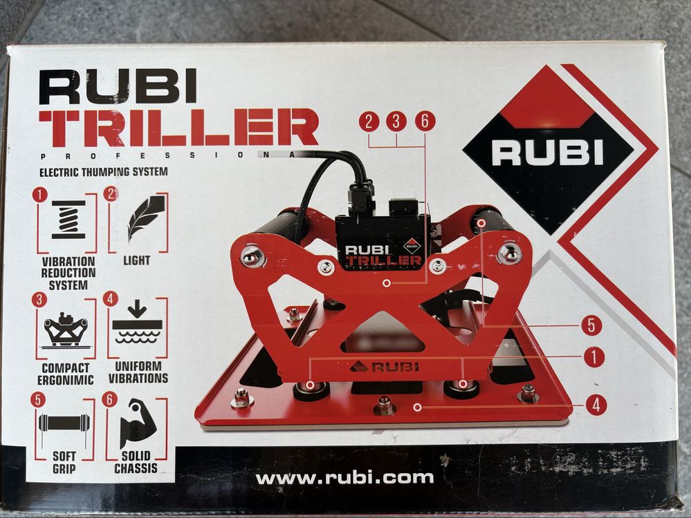 Wibrator do płytek RUBI TRILLER
