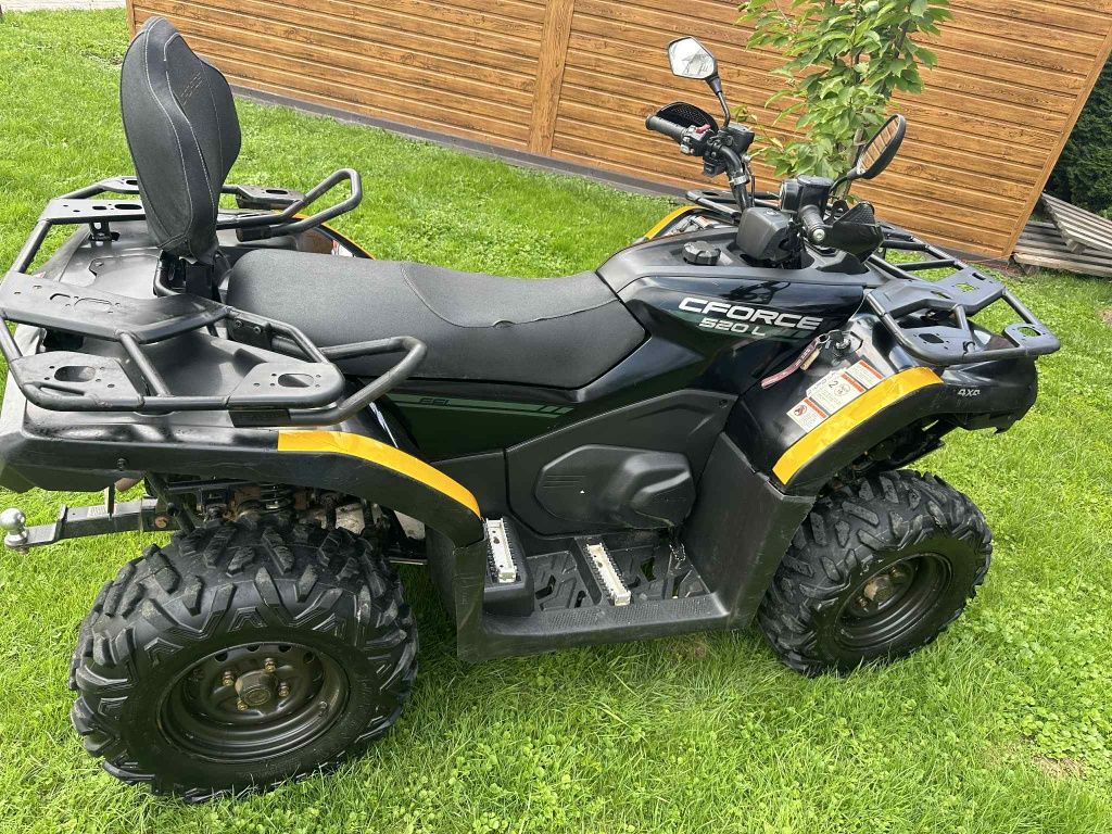 Cf moto 520 long zarejestrowany 2 osoby hak 2024r