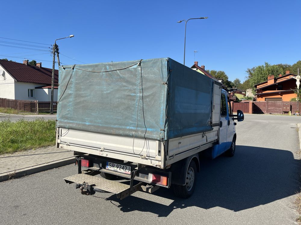 Citroen Jumper Dubel Kabina Skrzynki Plandeka hak Warty Polecenia