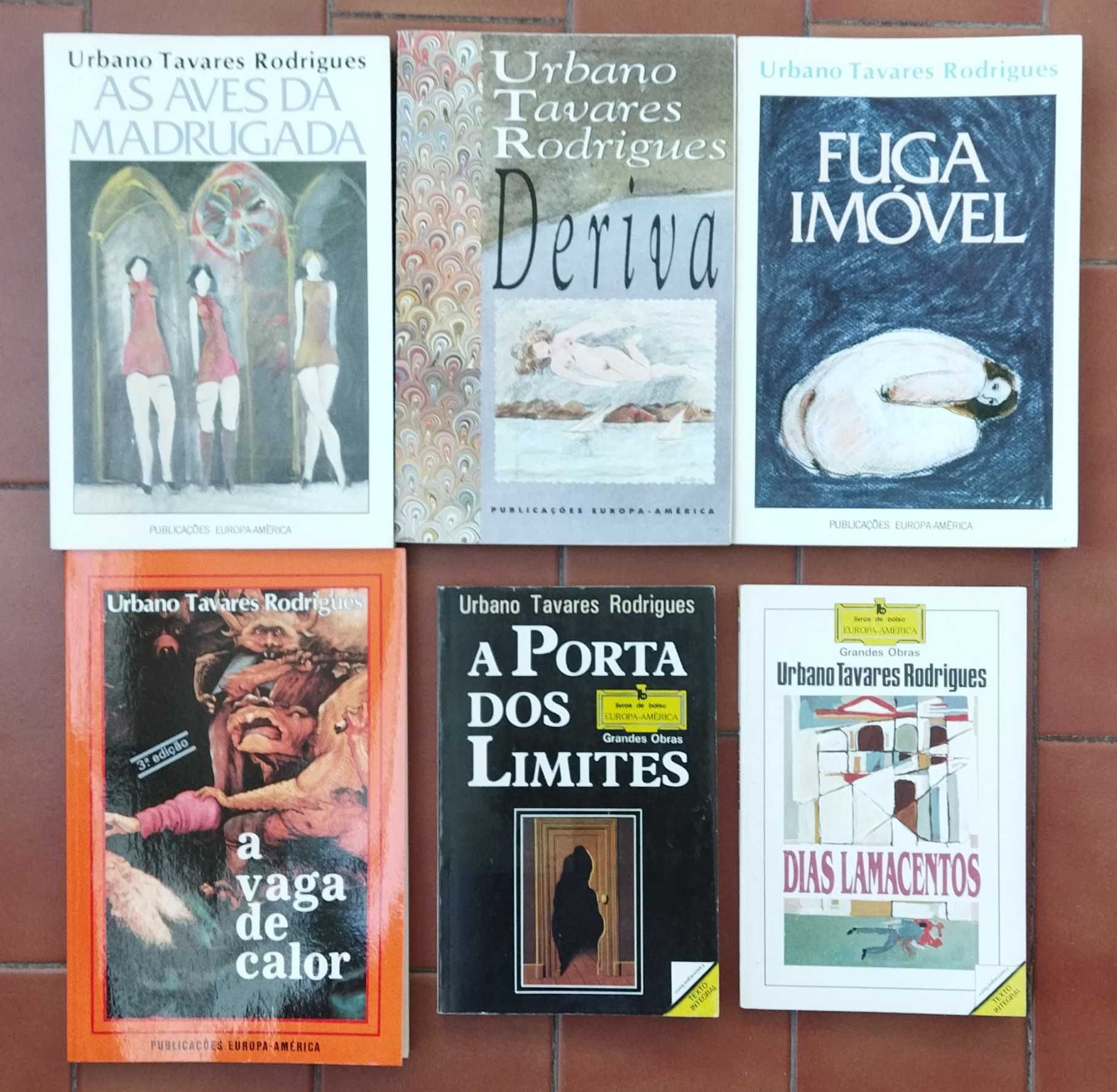 Urbano Tavares Rodrigues - vários livros