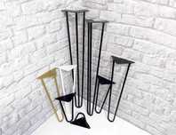В НАЯВНОСТІ! Нога Лофт, ніжка, Опора меблева ЛАЙТ Hairpin Legs