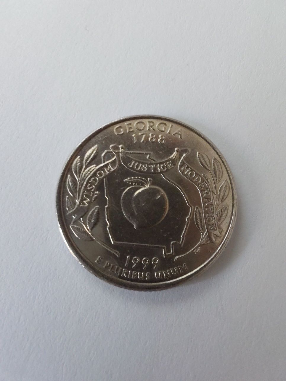 USA 25 centów Georgia - real foto