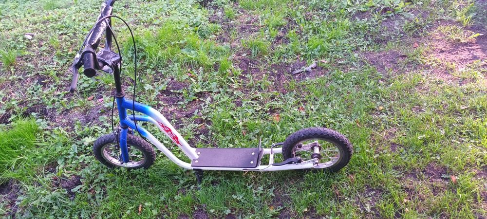 Hulajnoga duże pompowane koła