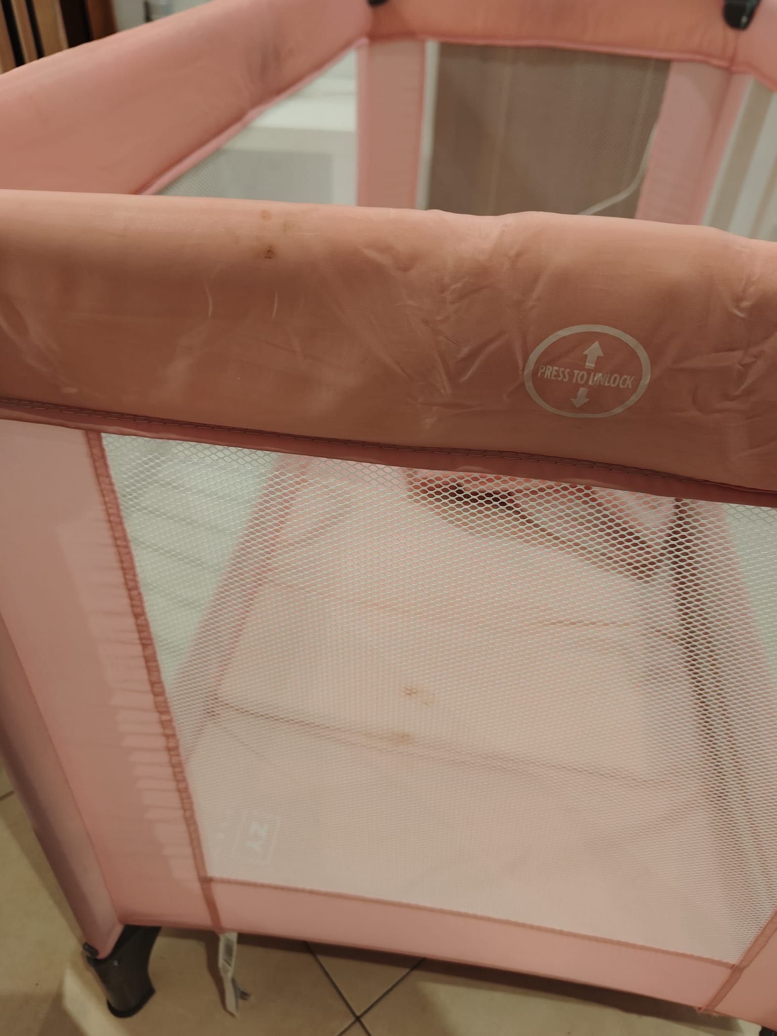 Cama viagem criança