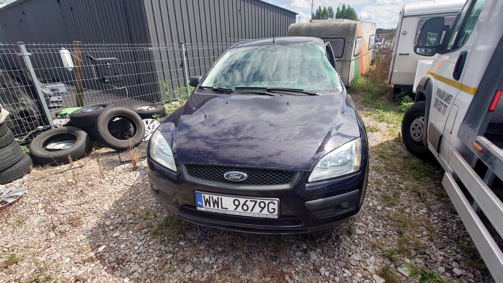 Uszkodzony focus 2006r 1.6 16V nowe opony Lubelskie