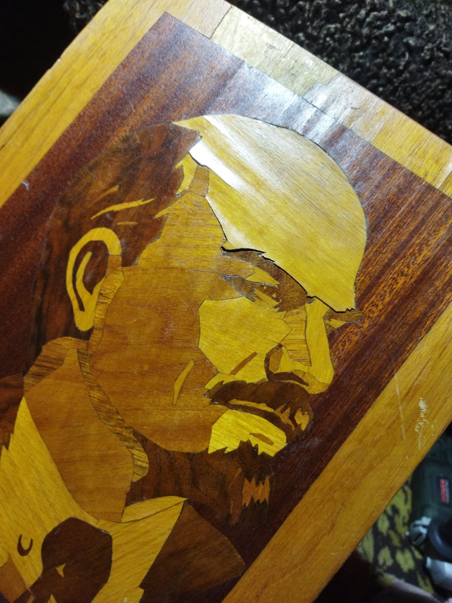 Портрет Ленина ручная работа