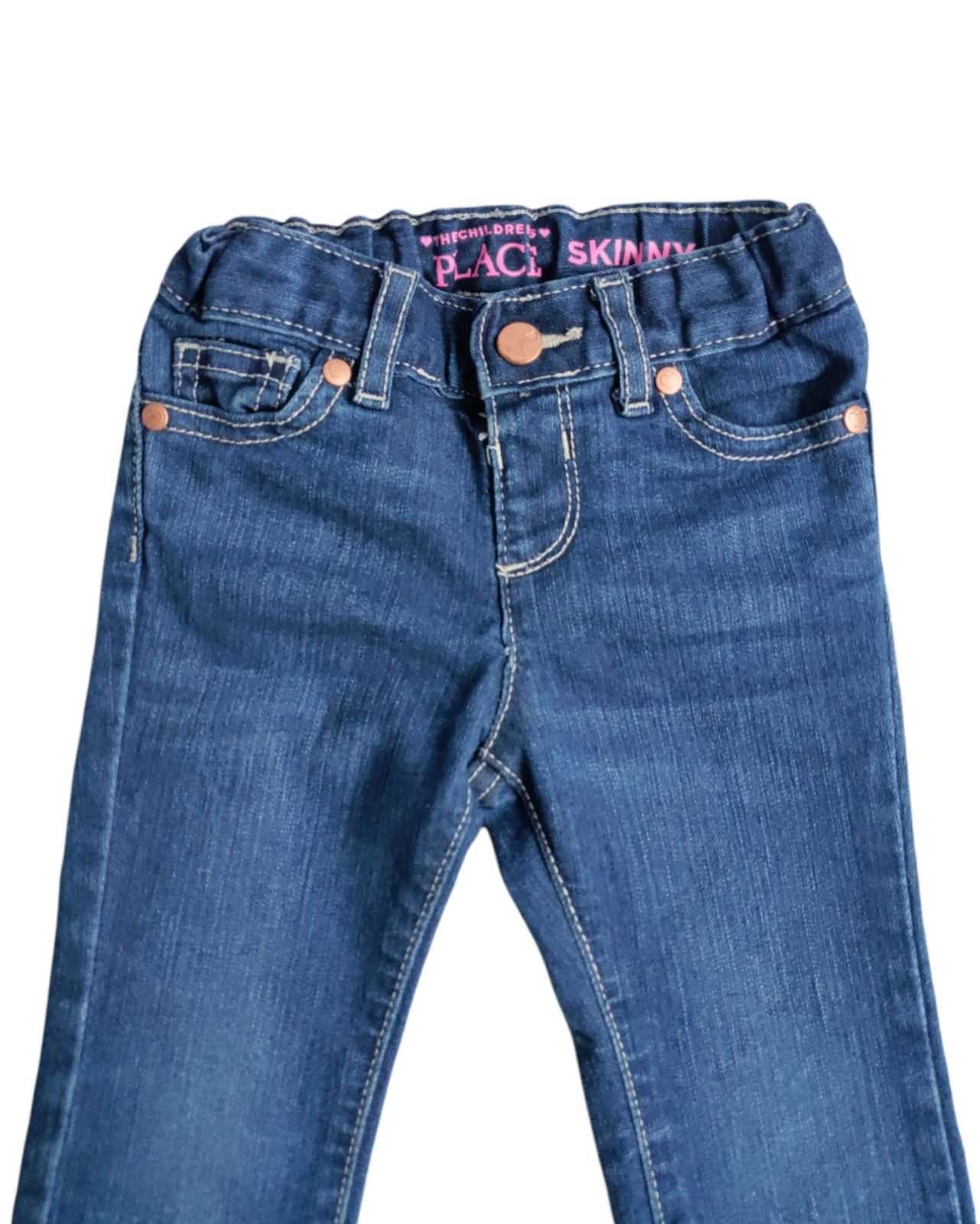 Сині вузькі джинси на 2 роки childrens place