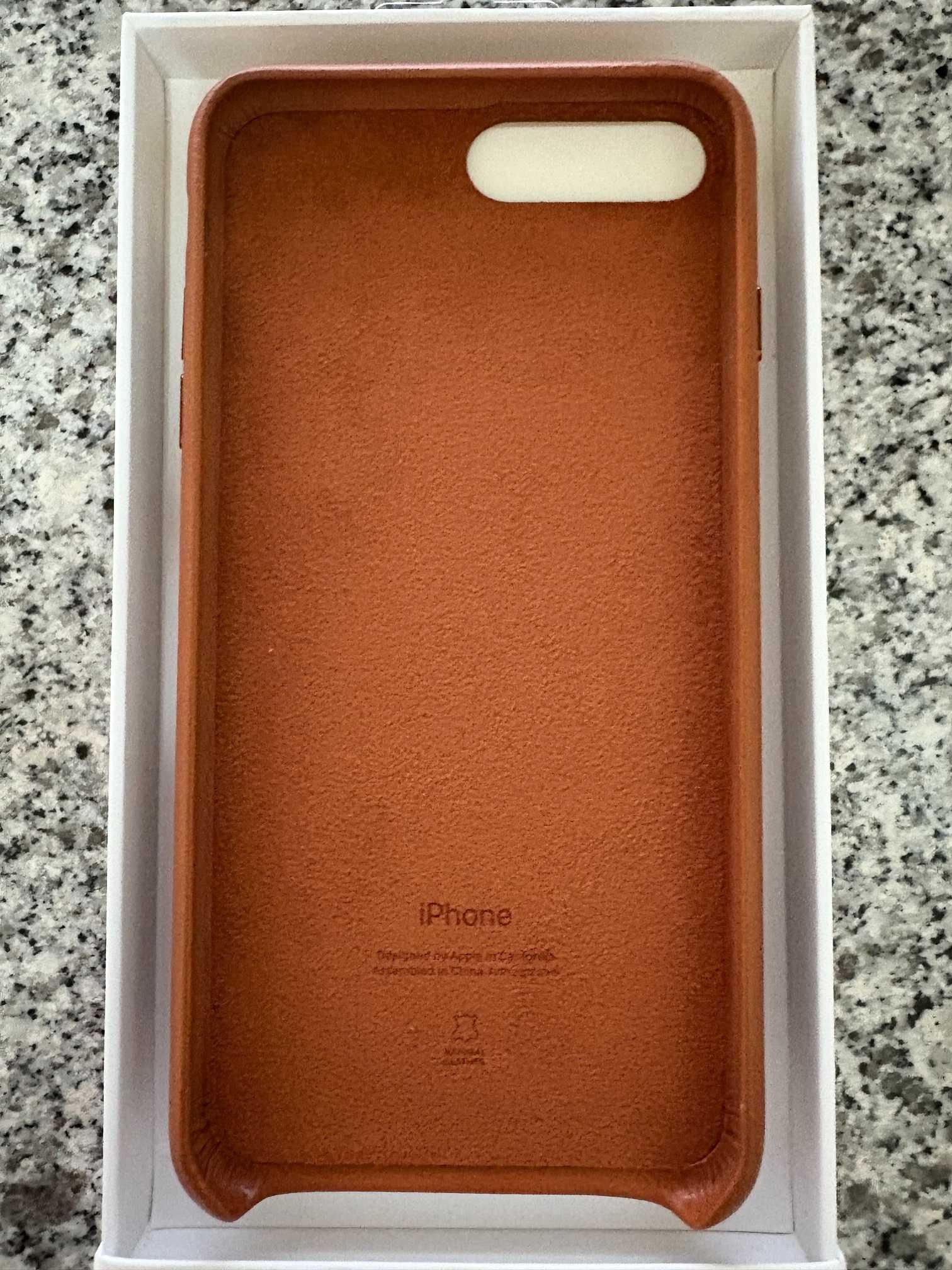Capa iPhone 7 Plus / 8 Plus pele