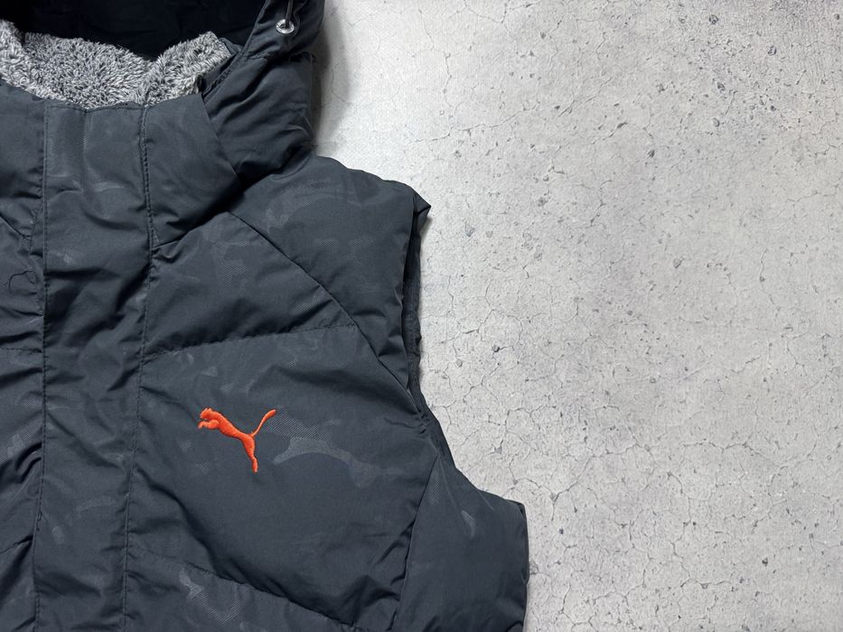 Puma Пуховая Жилетка Жилет Оригинал Идеал Размер M-L