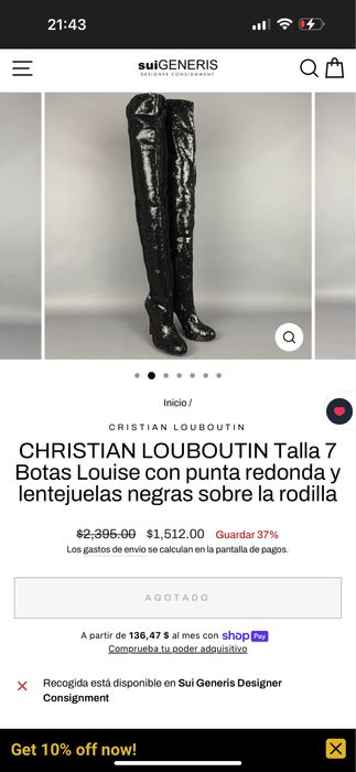 ботфорти Christian Louboutin