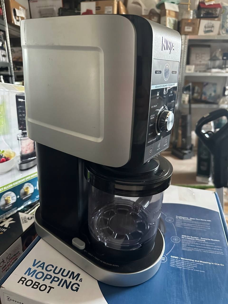 Maszyna do lodów Ninja NC501EU 800W srebrna