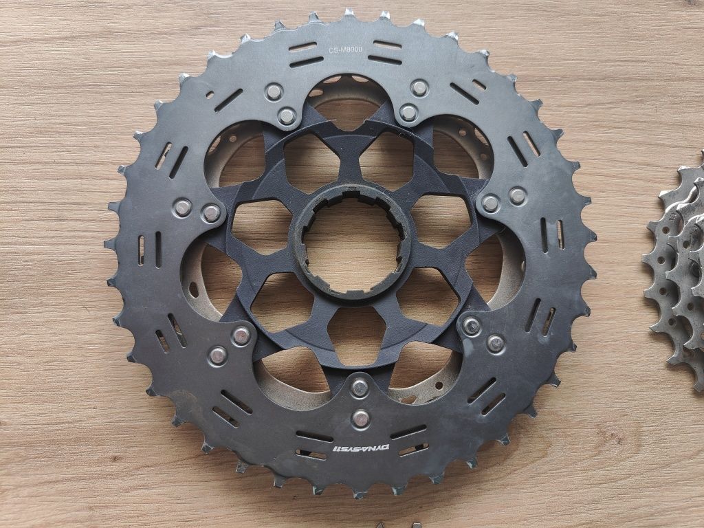 Групсет 22 шв. Shimano Deore XT M8000 - трансмісія, манетки, перемикач