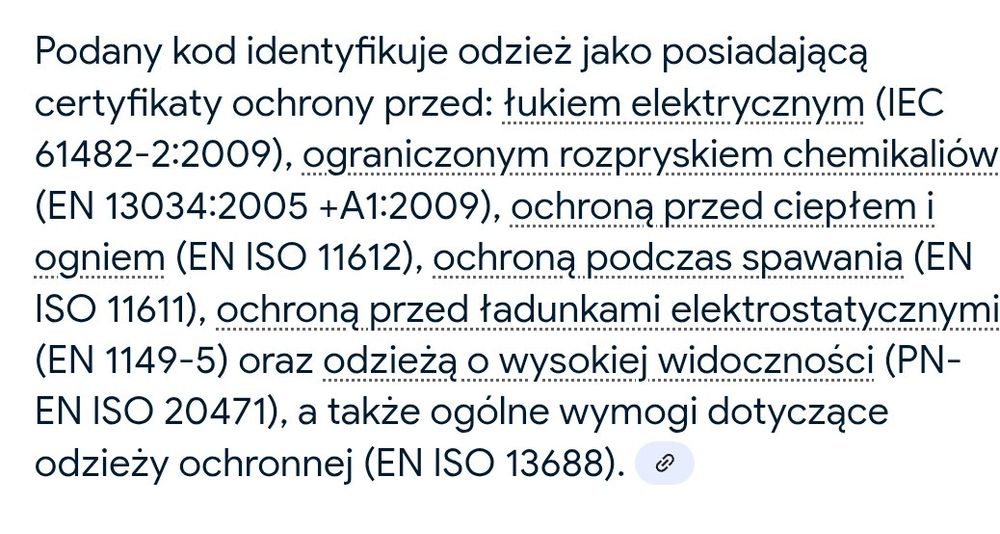 Kombinezon spawalniczy ognioodporny SIOEN