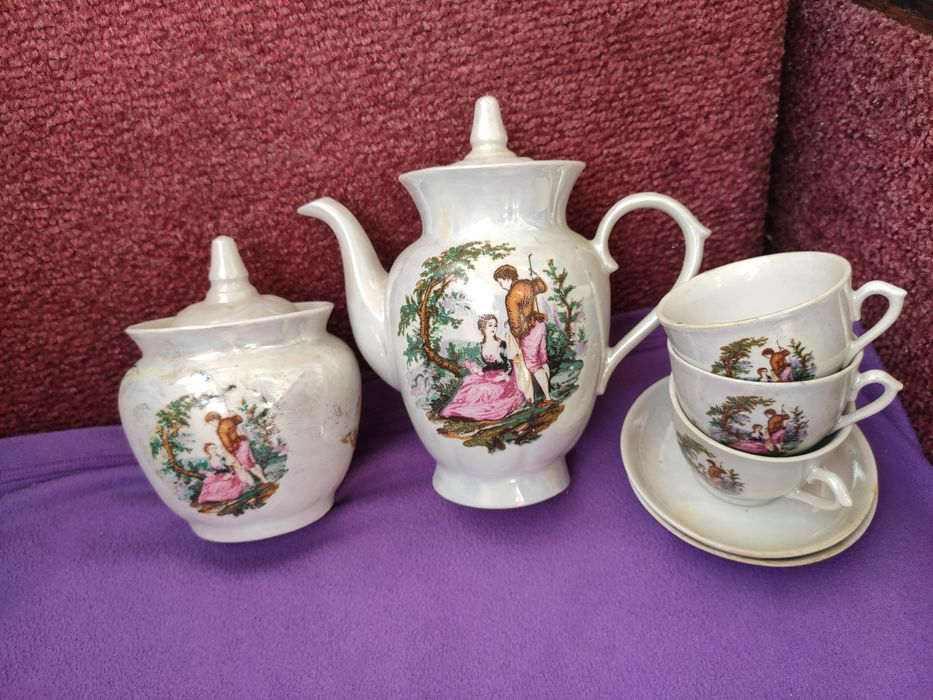 Сервіз Мадонна Пастух і Пастушка,6 чашок!