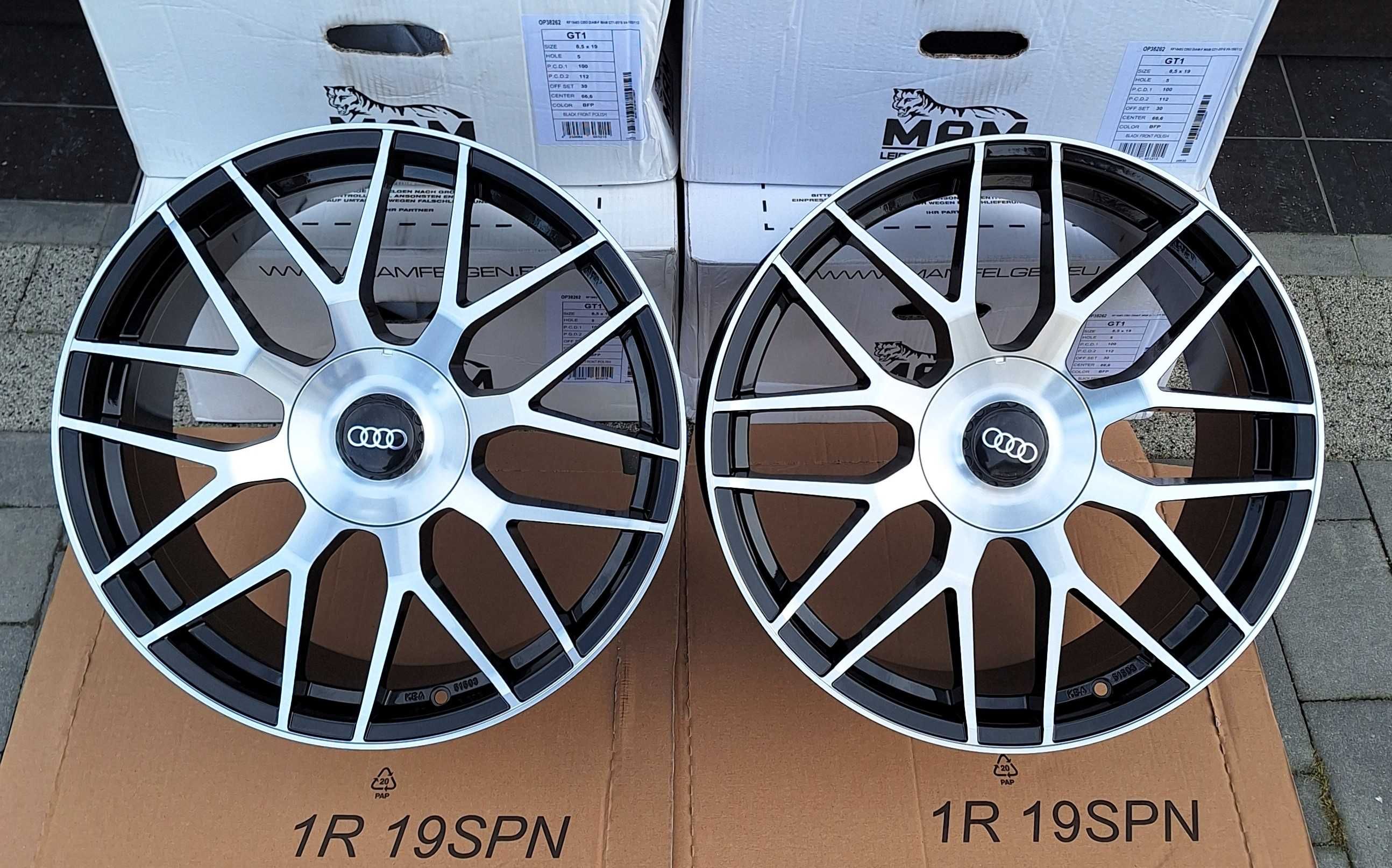 5x112 19 Felgi Audi A4 B9 B8 A5 F5 A6 C8 C7 Q3 Q5
