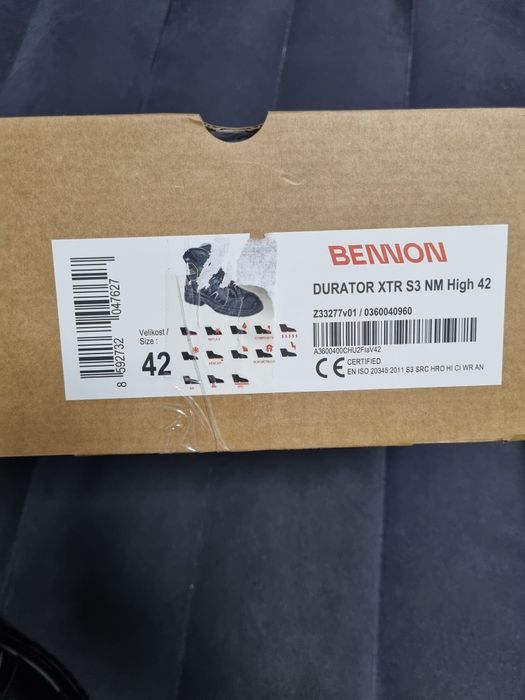 Buty robocze BENNON DURATOR XTR  S3 NM Hight 42