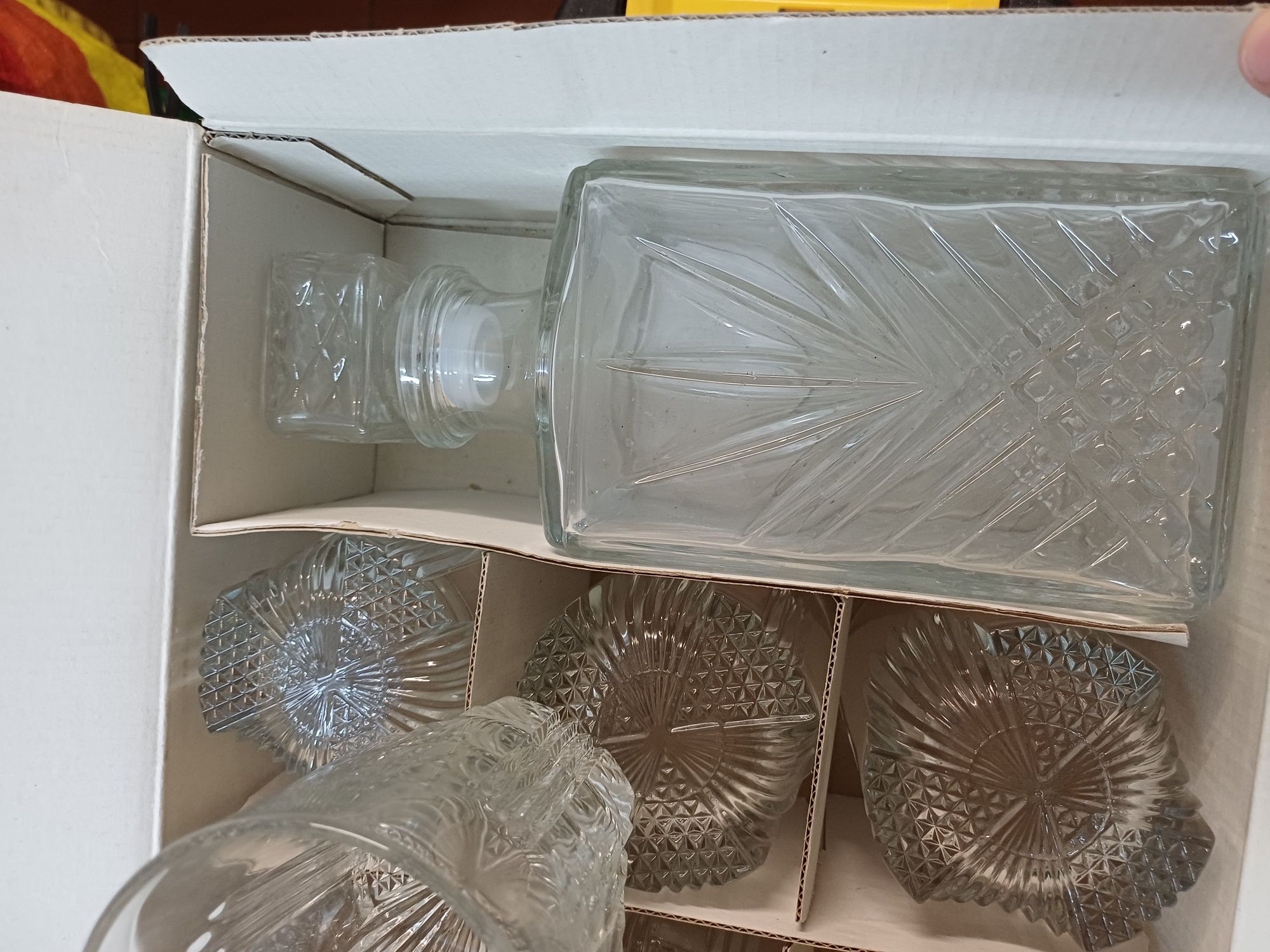 Serviço de Whisky, 7 peças Selecta em Cristal novo