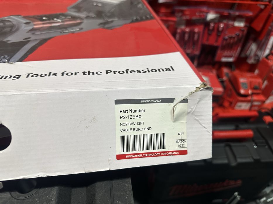 Зварювальний пальник рукав для напівавтомата Parker 200A 3.6M