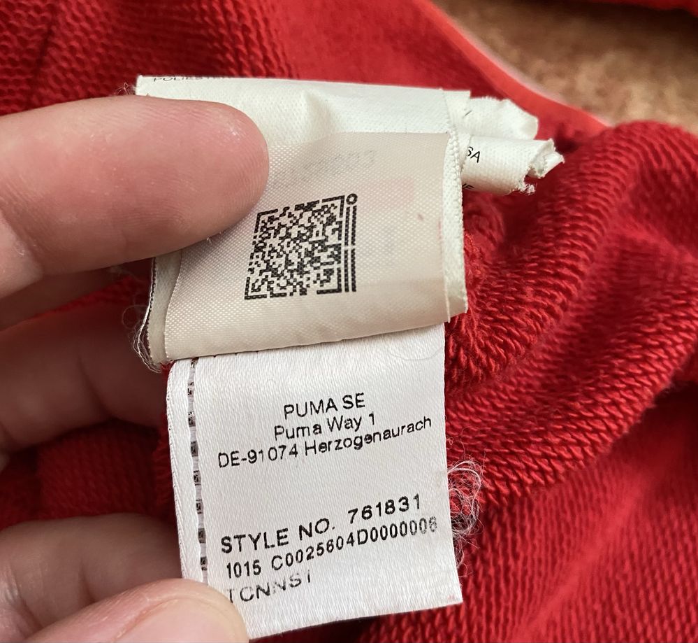 Кофта, зіпка Puma Ferrari