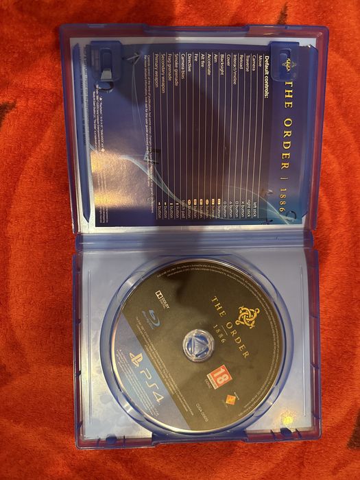 Гра на пс4 Order 1886 стан диска ідеал