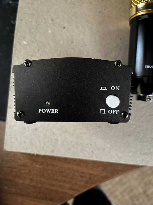 Мікрофон BM-800 + Фантомне живлення 48V