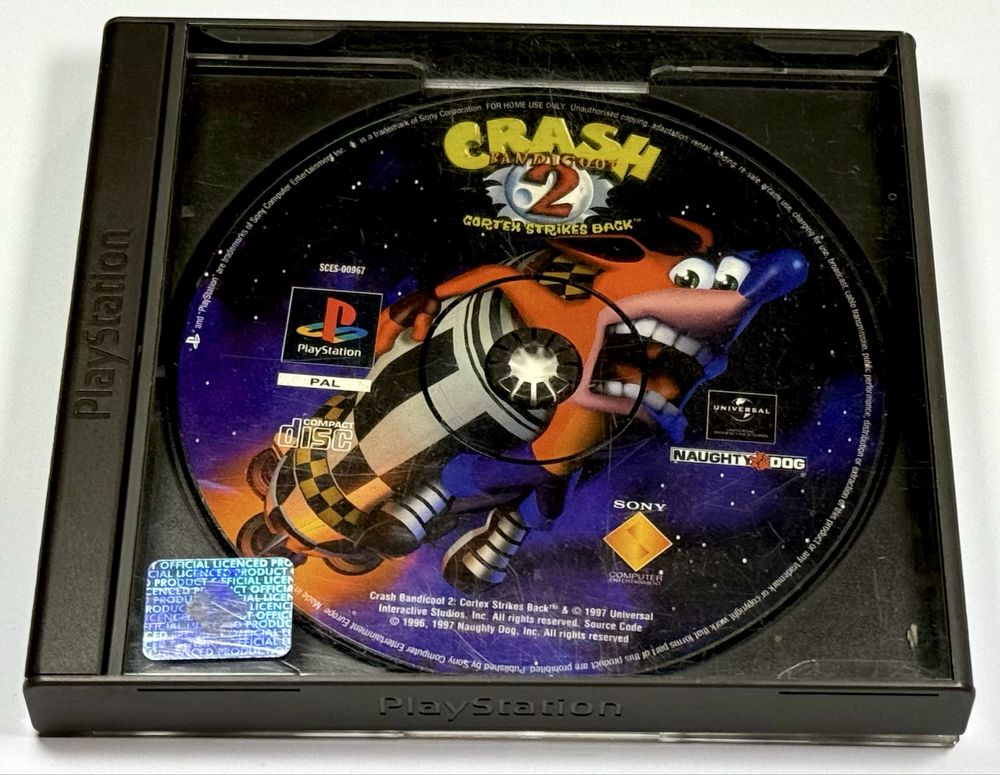 Crash Bandicoot 2 Cortex Strikes Back Playstation 1 PS1 PSX
