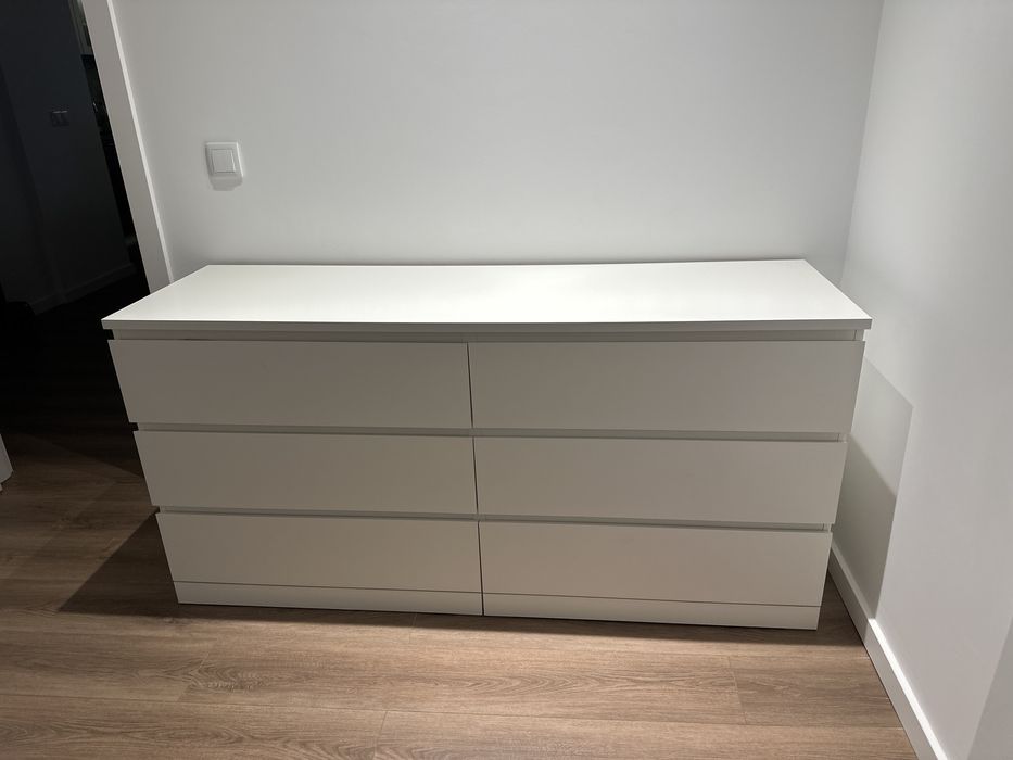 Cómoda Malm 6 gavetas