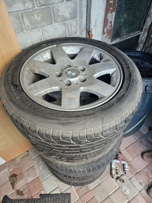 Koła zimowe R16 plus alufelgi, komplet BMW